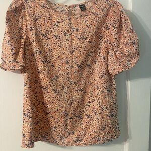 Floral Puff Sleeve Top NEW